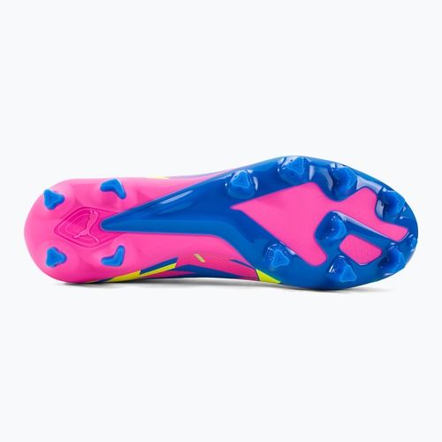 Pánské kopačky PUMA Ultra Match Energy FG/AG luminous pink/yellow alert/ultra blue