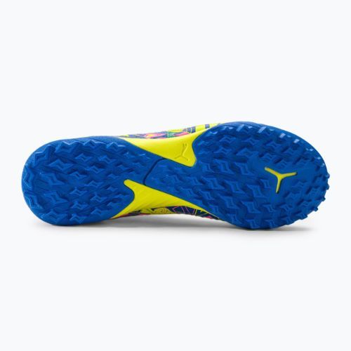 Dětské kopačky PUMA Future Match Energy TT + Mid Jr ultra blue/yellow alert/luminous pink