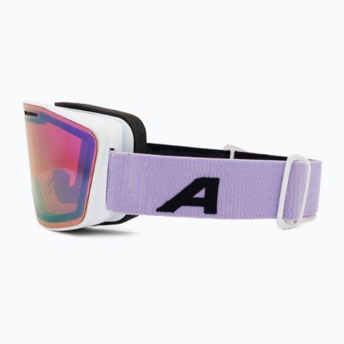 Lyžařské brýle Alpina Nendaz Q-Lite S2 white/lilac matt/lavender