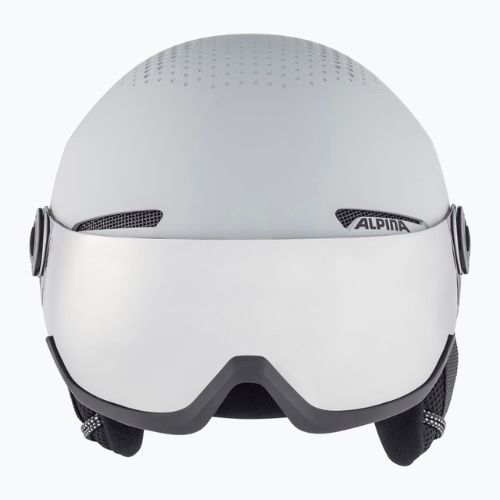 Lyžařská helma Alpina Arber Visor Q Lite grey matt