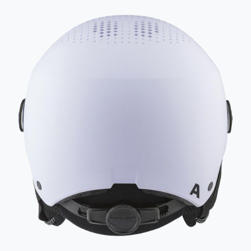 Alpina Arber Visor Q Lite lyžařská helma lila matt