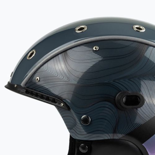 Lyžařská přilba CASCO SP-3 šedá sojka