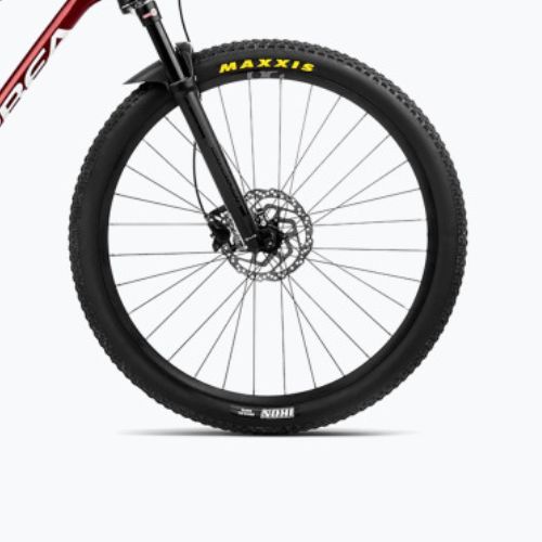 Horské kolo Orbea Alma H30 2023 metalická tmavě červená/chic white