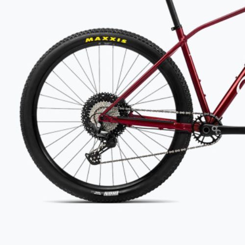 Horské kolo Orbea Alma H30 2023 metalická tmavě červená/chic white