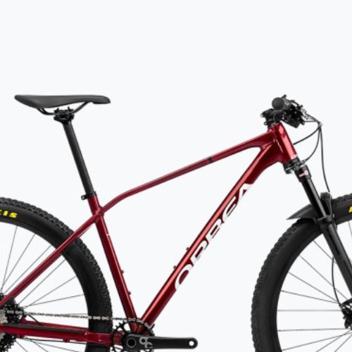Horské kolo Orbea Alma H30 2023 metalická tmavě červená/chic white
