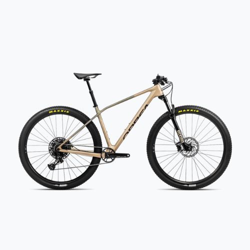 Orbea Alma M51 2023 horské kolo baobab hnědá/zelená zlatá