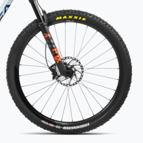 Horské kolo Orbea Oiz M20 2023 halo silver/blue carbon view