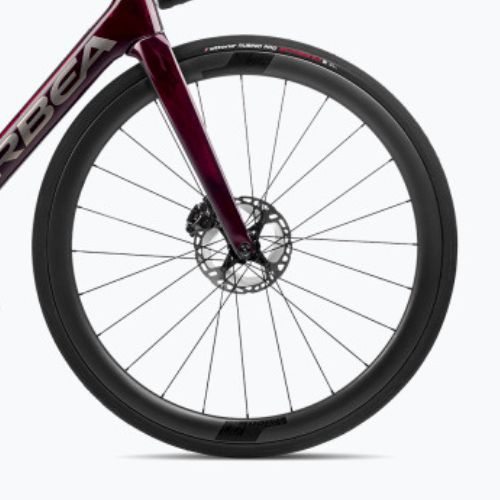 Orbea Orca M20i LTD 2023 red wine/carbon raw silniční kolo