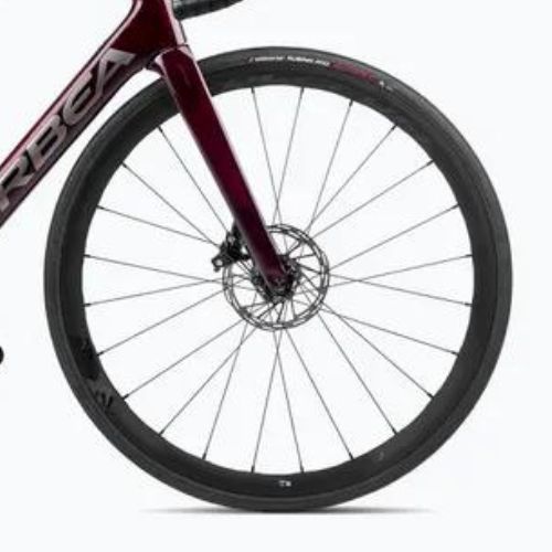 Orbea Orca M31e LTD 2023 red wine/carbon raw silniční kolo