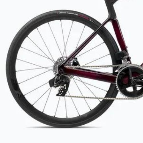 Orbea Orca M31e LTD 2023 red wine/carbon raw silniční kolo