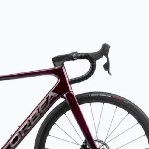 Orbea Orca M31e LTD 2023 red wine/carbon raw silniční kolo