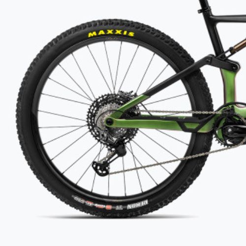 Orbea Rise M-LTD 42V 360Wh 2023 chameleon goblin green/black elektrokolo