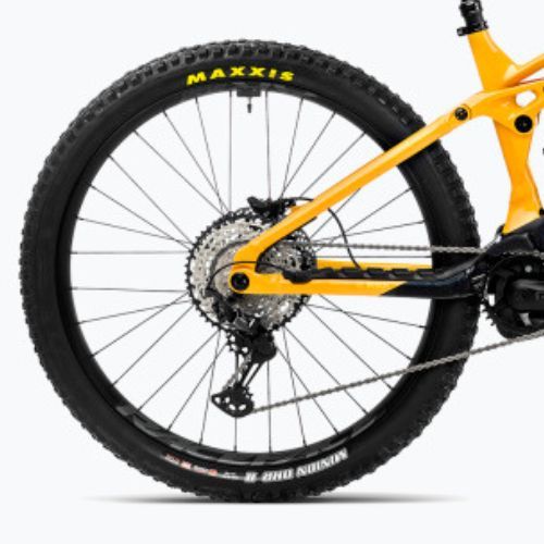 Orbea Wild H30 625Wh 2023 elektrokolo kukuřičná žlutá/metalická noční černá