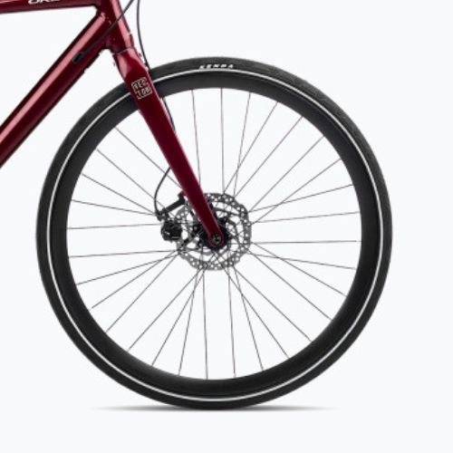 Městské kolo Orbea Vector 30 2023 tmavě červená metalíza