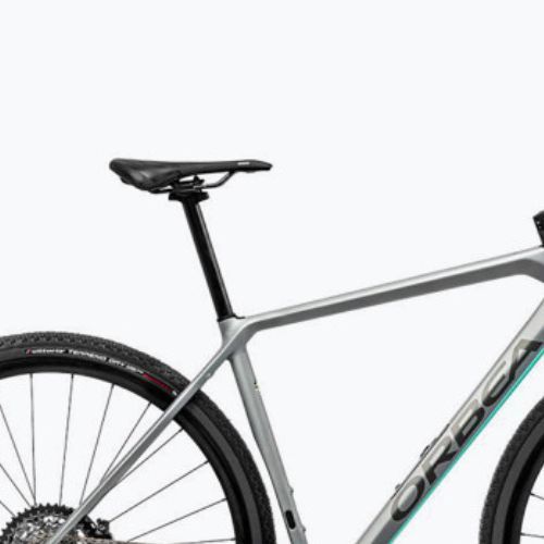 Orbea Terra M31e Team 1X 2023 stone silver/ ice green gravel bike