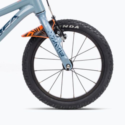 Dětské kolo Orbea MX 16 2023 modrošedé/jasně červené