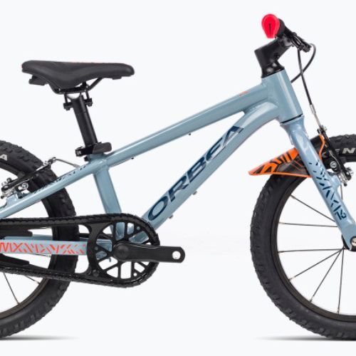 Dětské kolo Orbea MX 16 2023 modrošedé/jasně červené