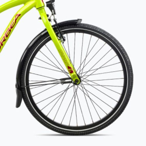 Dětské kolo Orbea MX 24 Park 2023 limetkově zelená/červený meloun