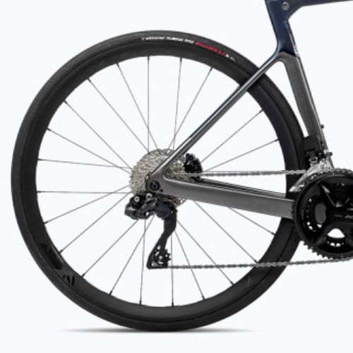 Orbea Orca M30i LTD PWR 2023 glitter anthracite/blue carbon view silniční kolo