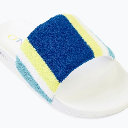 Dámské žabky O'Neill Brights Slides blue towel stripe