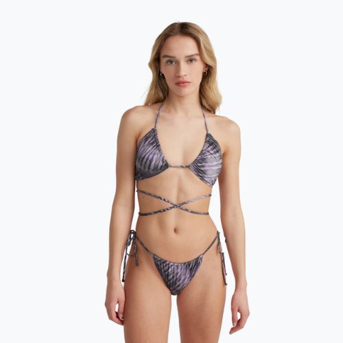 Dámské dvoudílné plavky O'Neill Kat Becca Wow Bikini grey tie dye