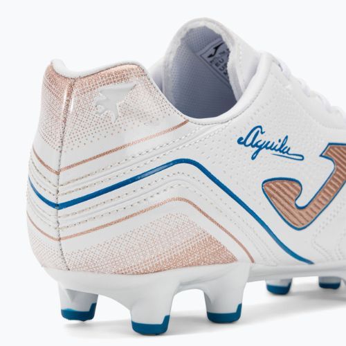 Pánské kopačky Joma Aguila FG white/gold