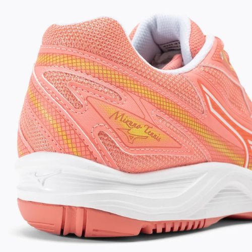 Dámská tenisová obuv Mizuno Break Shot 4 AC candy coral / white / fusion coral