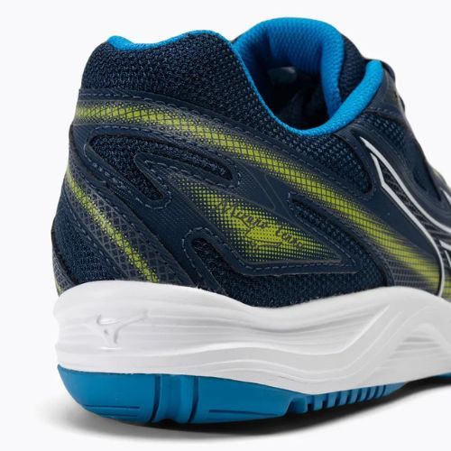 Pánská tenisová obuv Mizuno Break Shot 4 AC dress blues / jet blue / sulphur spring