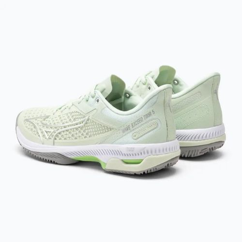 Dámská tenisová obuv Mizuno Wave Exceed Tour 5 CC ambroshia / silver / techno green