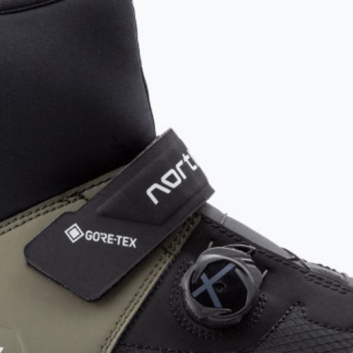 Pánské MTB cyklistické boty Northwave Kingrock Plus GTX black / forest green