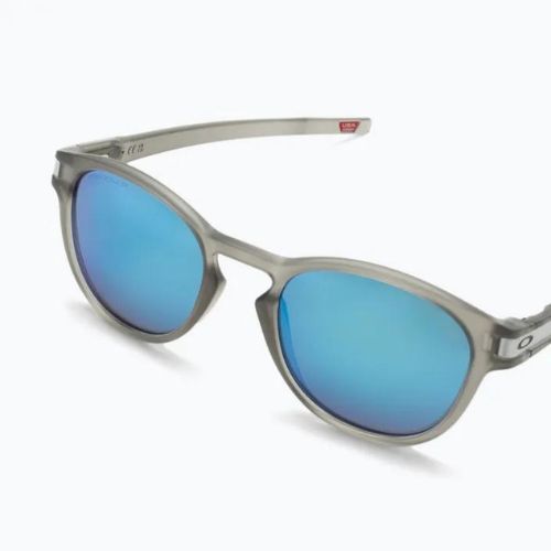 Sluneční brýle Oakley Latch matte grey ink/prizm sapphire polarized