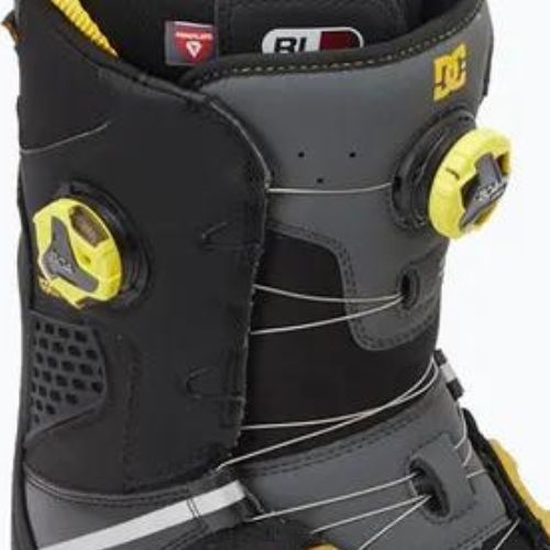 Pánské boty na snowboard DC Phantom black/yellow