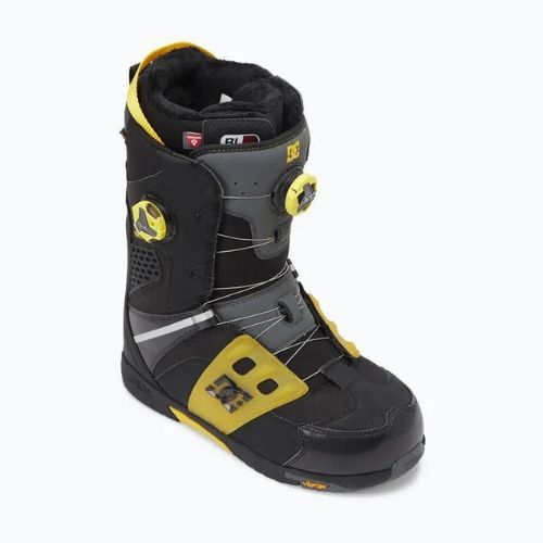 Pánské boty na snowboard DC Phantom black/yellow