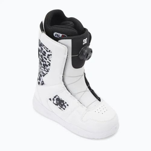 Dámské boty na snowboard DC Phase Boa white/black print