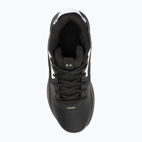 Basketbalové boty Under Armour Lockdown 6 black/black/metallic gold