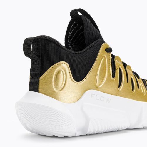 Dámské basketbalové boty Under Armour W Flow Breakthru 4 black/metallic gold/white