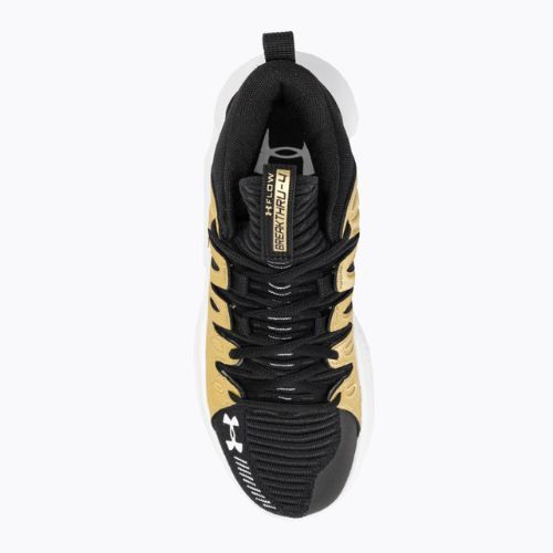 Dámské basketbalové boty Under Armour W Flow Breakthru 4 black/metallic gold/white