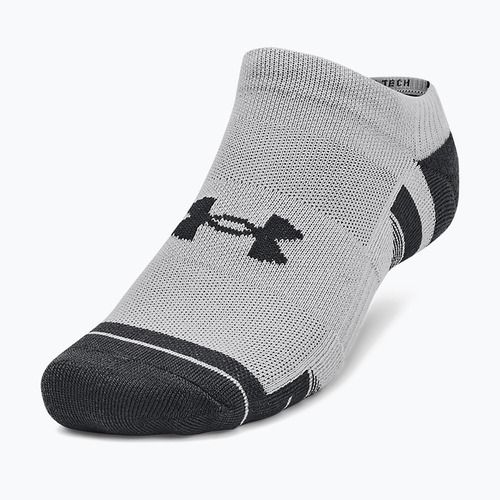 Ponožky Under Armour Performance Tech 3pk NS mod gray/white/jet gray