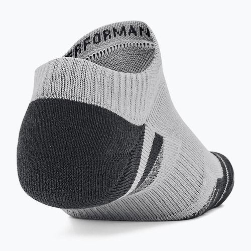 Ponožky Under Armour Performance Tech 3pk NS mod gray/white/jet gray
