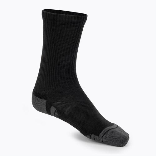 Under Armour Performance Tech 3pk Crew ponožky černá/černá/šedá