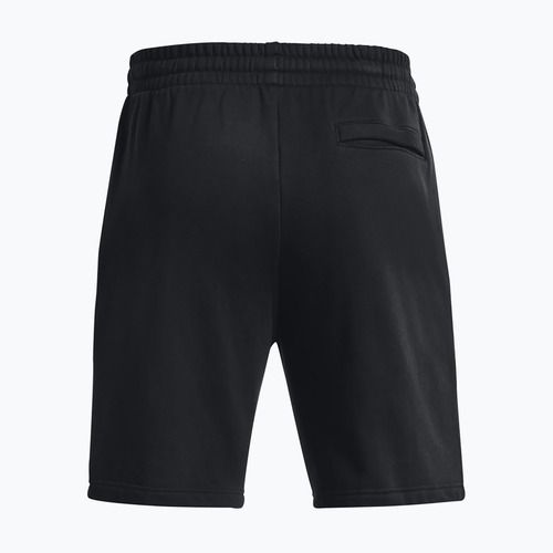 Pánské tréninkové šortky Under Armour Rival Fleece černá/bílá