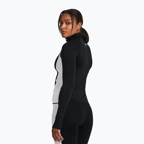 Dámská mikina Under Armour Train CW Funnel Neck black/lime yellow/white