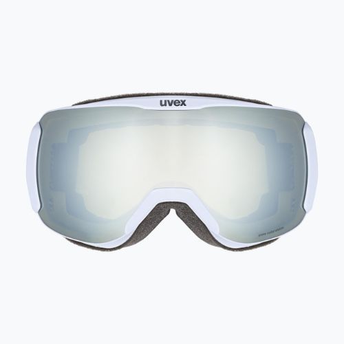 Dámské lyžařské brýle UVEX Downhill 2100 CV WE S2 arctic blue matt/mirror white/colorvision green