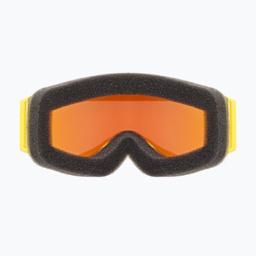 Dětské lyžařské brýle UVEX Speedy Pro yellow/lasergold