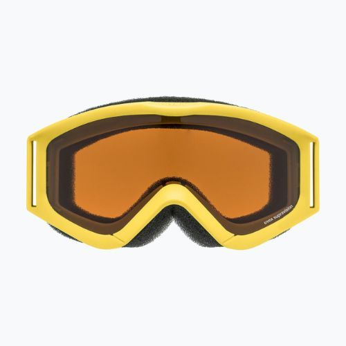 Dětské lyžařské brýle UVEX Speedy Pro yellow/lasergold