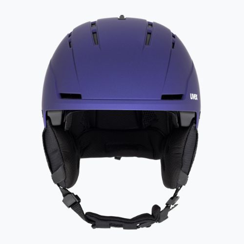 Lyžařská helma UVEX Stance Mips purple bash/black matt