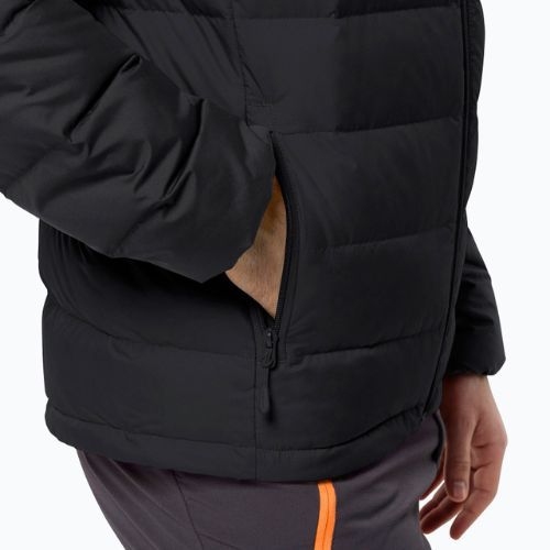 Pánská bunda do deště Jack Wolfskin Ather Down Hoody černá