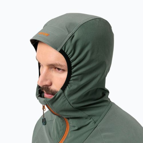 Jack Wolfskin pánská softshellová bunda Alpspitze Hoody hedge green