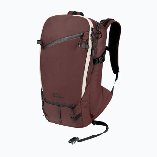 Jack Wolfskin Alpspitze 25 l lyžařský batoh tmavě bordó