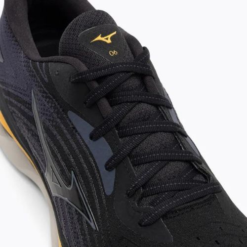 Pánská běžecká obuv Mizuno Wave Sky 6 black/tradewinds/gold fusion